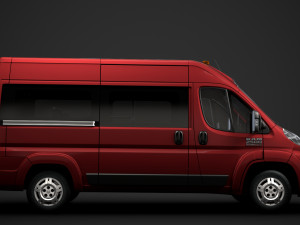 ram promaster window van 2500 hr 136wb 2020 Model 3D