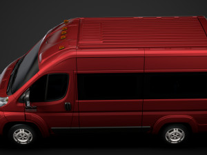 ram promaster window van 2500 hr 136wb 2020 Model 3D