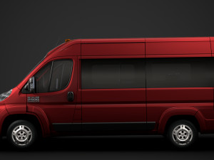 ram promaster window van 2500 hr 136wb 2020 Model 3D