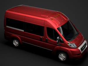 ram promaster window van 2500 hr 136wb 2020 Model 3D
