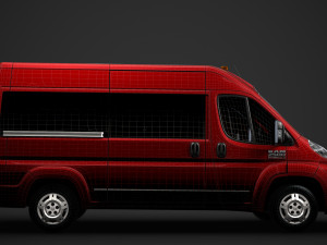 ram promaster window van 2500 hr 136wb 2020 Model 3D
