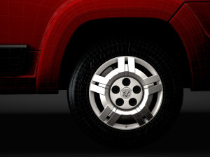 ram promaster window van 2500 hr 136wb 2020 Model 3D