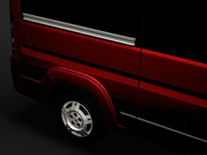 ram promaster window van 2500 hr 136wb 2020 Model 3D