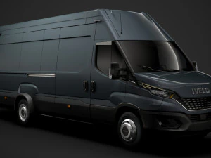iveco daily fourgon l5h3 2020 Modèle 3D