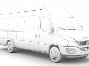 iveco daily van l5h3 2020 3D Модель