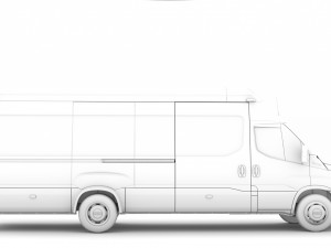 iveco daily van l5h3 2020 3D Модель