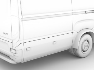 iveco daily van l5h3 2020 3D Модель