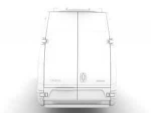 iveco daily van l5h3 2020 3D Модель
