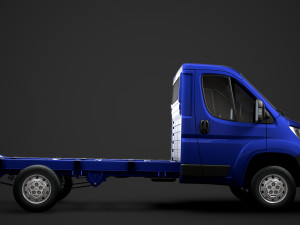 citroen jumper chassis single cab 3450wb 2020 3D Модель