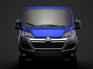 citroen jumper chassis single cab 3450wb 2020 3D Модель