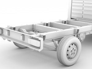 citroen jumper chassis single cab 3450wb 2020 3D Модель