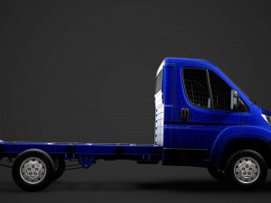 citroen jumper chassis single cab 3450wb 2020 3D Модель