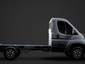 fiat ducato chassis truck single cab 3450wb 2020 3D Модель