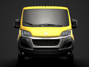 peugeot boxer chassis truck single cab 3450wb2020 3D 모델