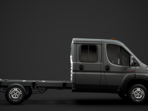 ram promaster chassis truck crew cab 4035 wb 2019 Modelo 3D