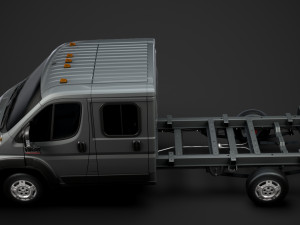 ram promaster chassis truck crew cab 4035 wb 2019 Modelo 3D