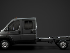 ram promaster chassis truck crew cab 4035 wb 2019 Modelo 3D