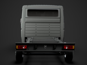 ram promaster chassis truck crew cab 4035 wb 2019 Modelo 3D