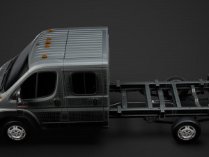 ram promaster chassis truck crew cab 4035 wb 2019 Modelo 3D