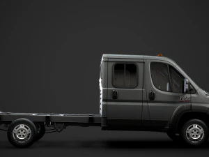 ram promaster chassis truck crew cab 4035 wb 2020 3D Model