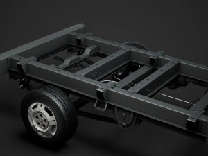 ram promaster chassis truck crew cab 4035 wb 2020 3D Model