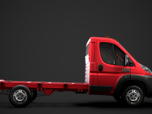 ram promaster chassis truck single cab 3450 wb 2019 3D Model