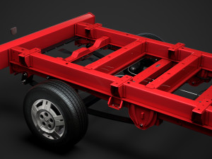 ram promaster chassis truck single cab 3450 wb 2019 3D Model
