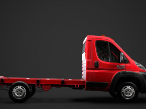 ram promaster chassis truck single cab 3450 wb 2019 3D Model