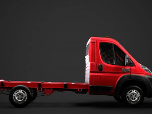 ram promaster chassis truck single cab 3450 wb 2019 3D Model