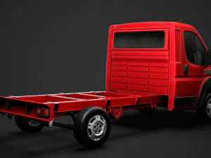 ram promaster chassis truck single cab 3450 wb 2019 3D Model