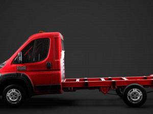 ram promaster chassis truck single cab 3450 wb 2019 3D Model