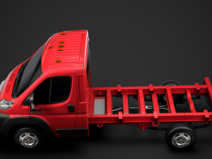 ram promaster chassis truck single cab 3450 wb 2020 3D Model