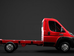 ram promaster chassis truck single cab 3450 wb 2020 3D Model