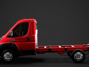 ram promaster chassis truck single cab 3450 wb 2020 3D Model