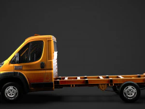ram promaster chassis truck single cab 3800 wb 2019 3D Model