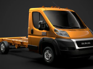camion telaio ram promaster cabina singola 3800 wb 2020 Modello 3D