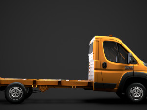ram promaster chassis truck single cab 3800 wb 2020 Modello 3D