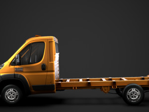ram promaster chassis truck single cab 3800 wb 2020 Modello 3D