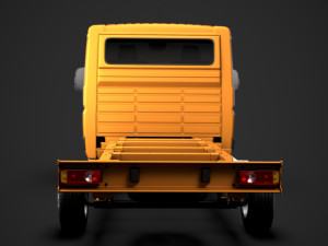 ram promaster chassis truck single cab 3800 wb 2020 Modello 3D