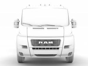 ram promaster chassis truck single cab 3800 wb 2020 Modello 3D