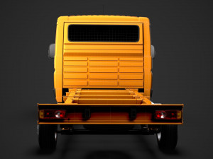 ram promaster chassis truck single cab 3800 wb 2020 Modello 3D