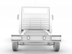 citroen jumper chassis truck single cab 3800wb 2014 Modèle 3D