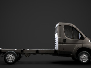 peugeot boxer chassis truck single cab 3800wb 2020 Model 3D