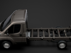 peugeot boxer chassis truck single cab 3800wb 2020 Model 3D