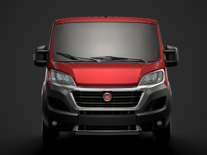 fiat ducato chassis truck single cab 3800wb 2020 3D Modell