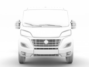 fiat ducato chassis truck single cab 3800wb 2020 3D Modell