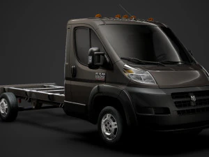 ram promaster sasis truk kabin tunggal 4035 wb 2019 Model 3D