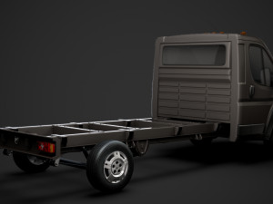 ram promaster chassis truck single cab 4035 wb 2019 3D Model
