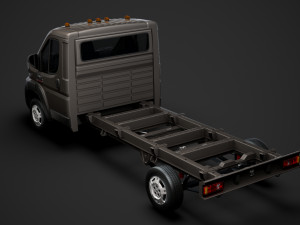 ram promaster chassis truck single cab 4035 wb 2019 3D Model