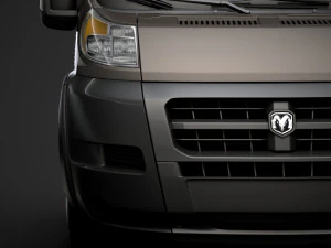 ram promaster chassis truck single cab 4035 wb 2019 3D Model